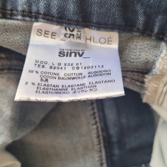 See by Chloe jeans size 25 - Picture 5 of 6